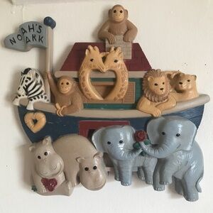 Rare Home Interiors Gifts Noah’s Ark Wall Decor